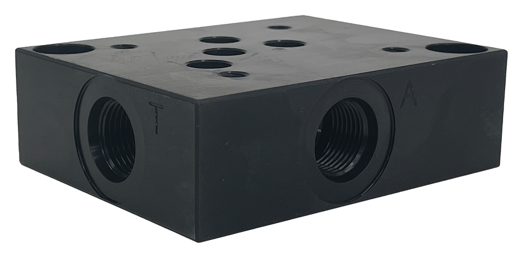 CTI5SPS8S|D05 subbase manifold with #8 SAE side ports