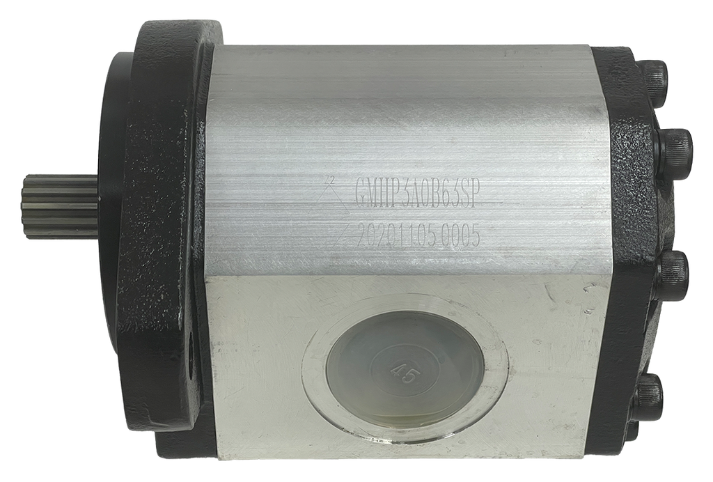 GMHP3A0B63SP|63cc Gear motor SAE B 7/8 spline shaft