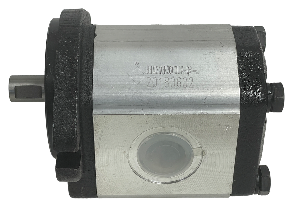 BHM2A0R20C0U7N|SAE-A Gear Motor with 5/8" Keyed Shaft, Bi-rotational, 20cc, with High Pressure Shaft Seal