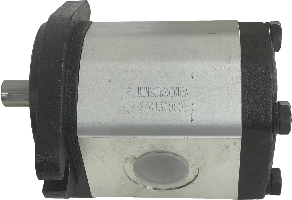 BHM2A0R25C0U7N|SAE-A Gear Motor with 5/8" Keyed Shaft, Bi-rotational, 25cc, with High Pressure Shaft Seal
