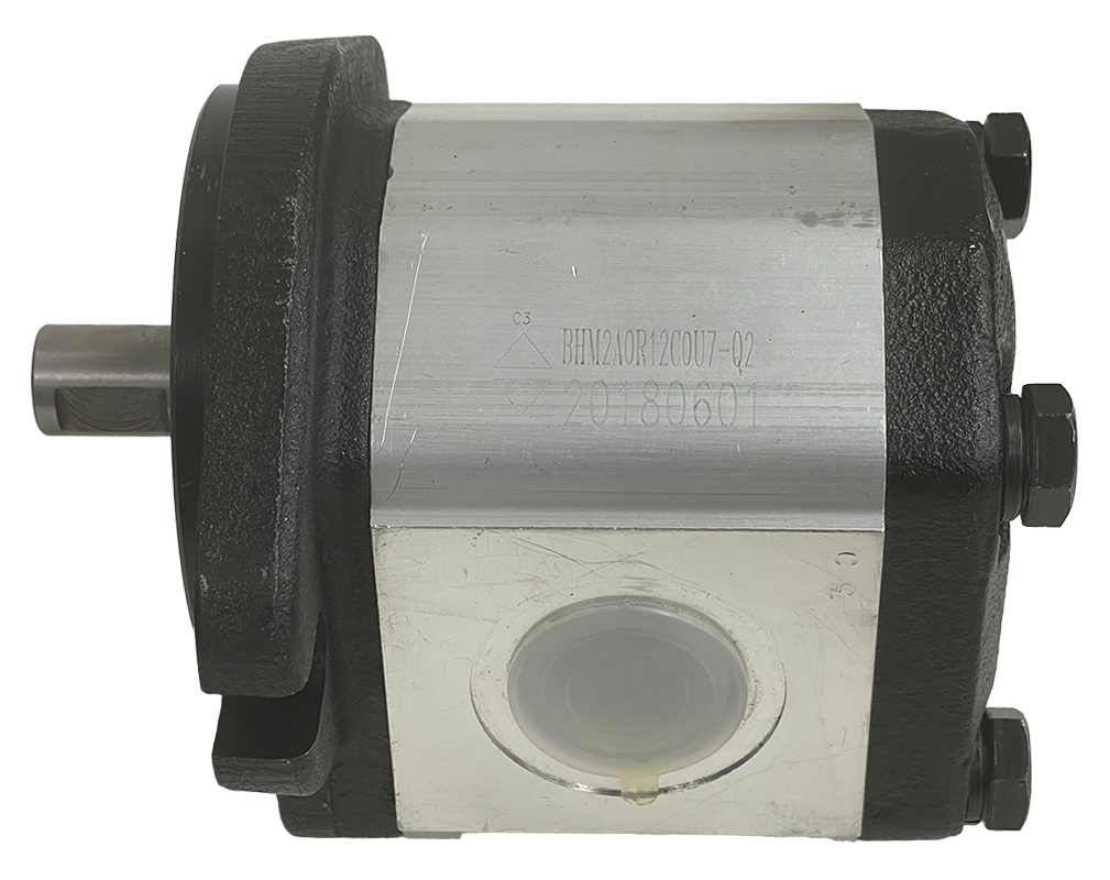 BHM2A0R12C0U7N|SAE-A Gear Motor with 5/8" Keyed Shaft, Bi-rotational, 12 cc with High Pressure Shaft Seal