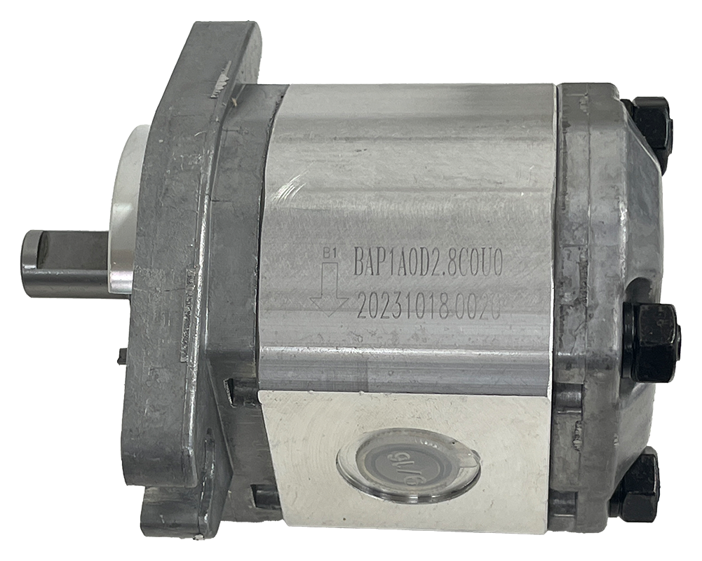 BAP1A0D2.8C0U0|SAE-AA Gear Pump with 1/2" Keyed Shaft, Clockwise Rotation, 2.8cc
