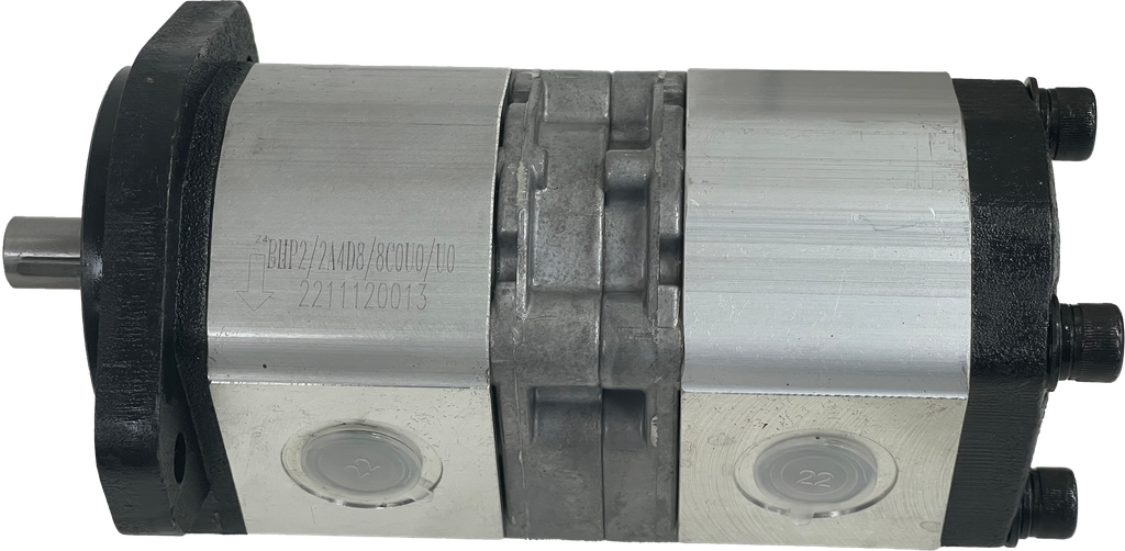 BHP2/2A4D8/8C0U0/U0|8 cc tandem gear pump SAE A 5/8 keyed