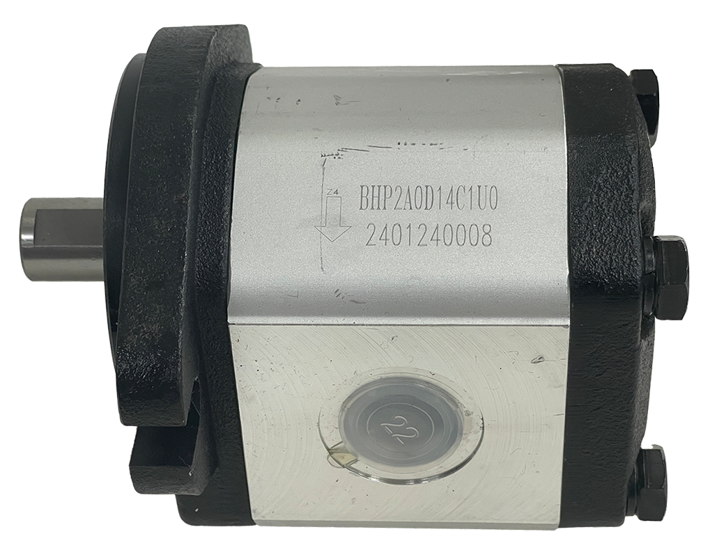 BHP2A0D14C1U0|SAE-A Gear Pump with 3/4" Keyed Shaft, Clockwise Rotation, 14cc