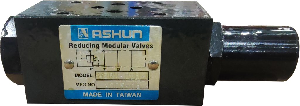 MBRV-02B|1/4" valve size; 25 MPa Max operating pressure, 40 L/min Max flow; 3.5-14 MPa pressure adjustment range