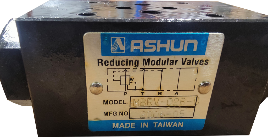 MBRV-02B|1/4" valve size; 25 MPa Max operating pressure, 40 L/min Max flow; 3.5-14 MPa pressure adjustment range