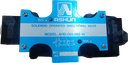 AHD-G03-2B2-10|3/8" valve size; box type; 315 bar max operating pressure; 70-160 allowable back pressure; 120 L/min max flow; 240 RF120 conversion frequency; spring offset, 2 position