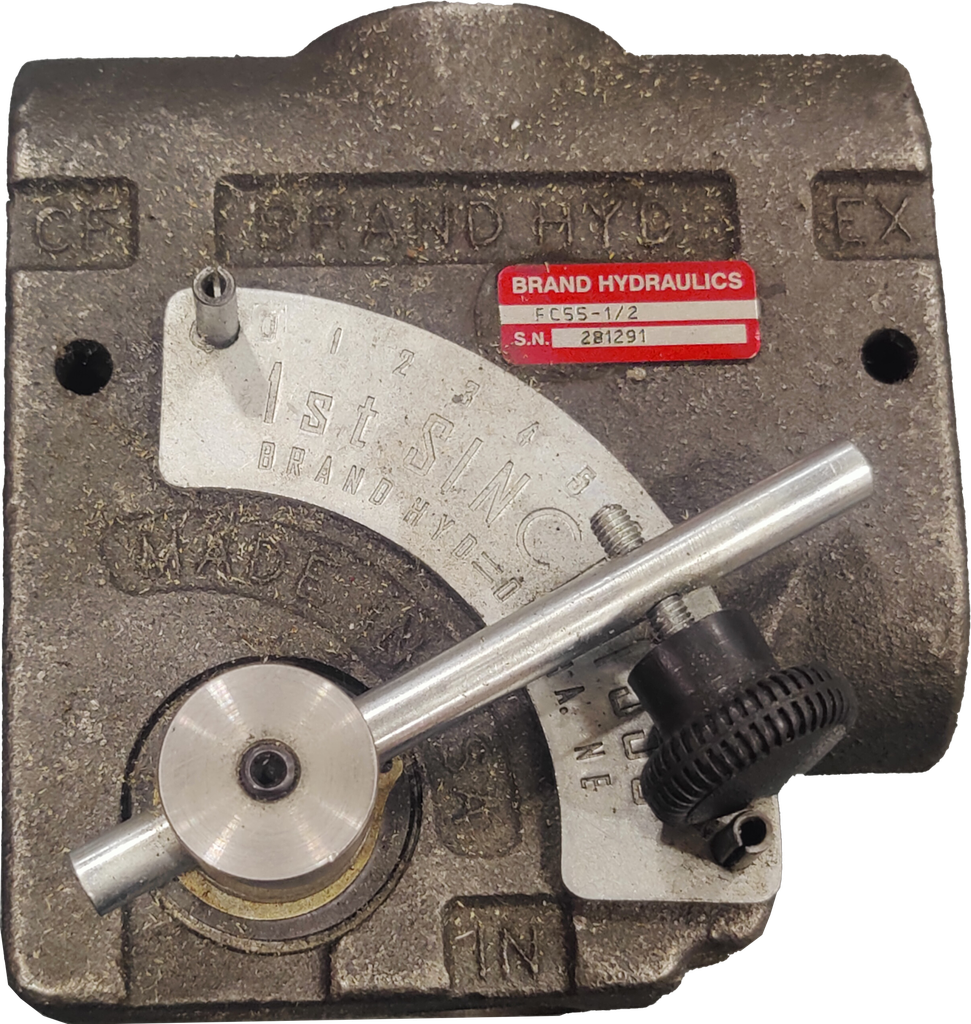 FC55 1/2|Pressure Compensated Flow Control with Reverse Free Flow 1/2 NPT Port