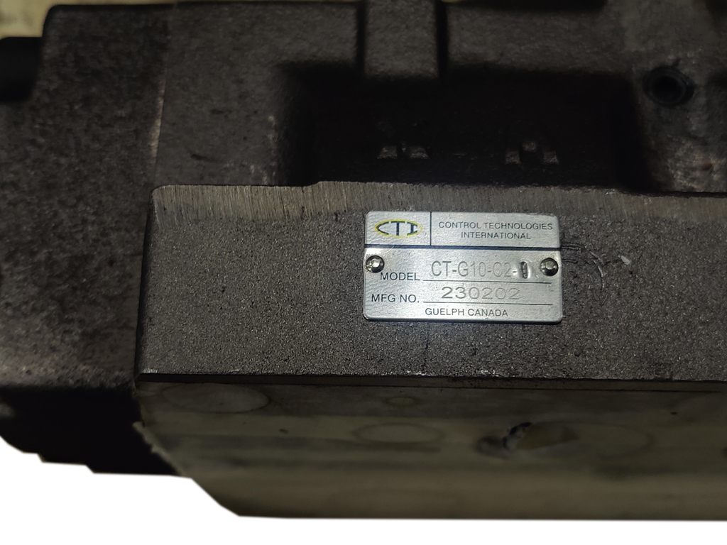 CT-G10-C2-E|D10 directional control valve, external pilot external drain