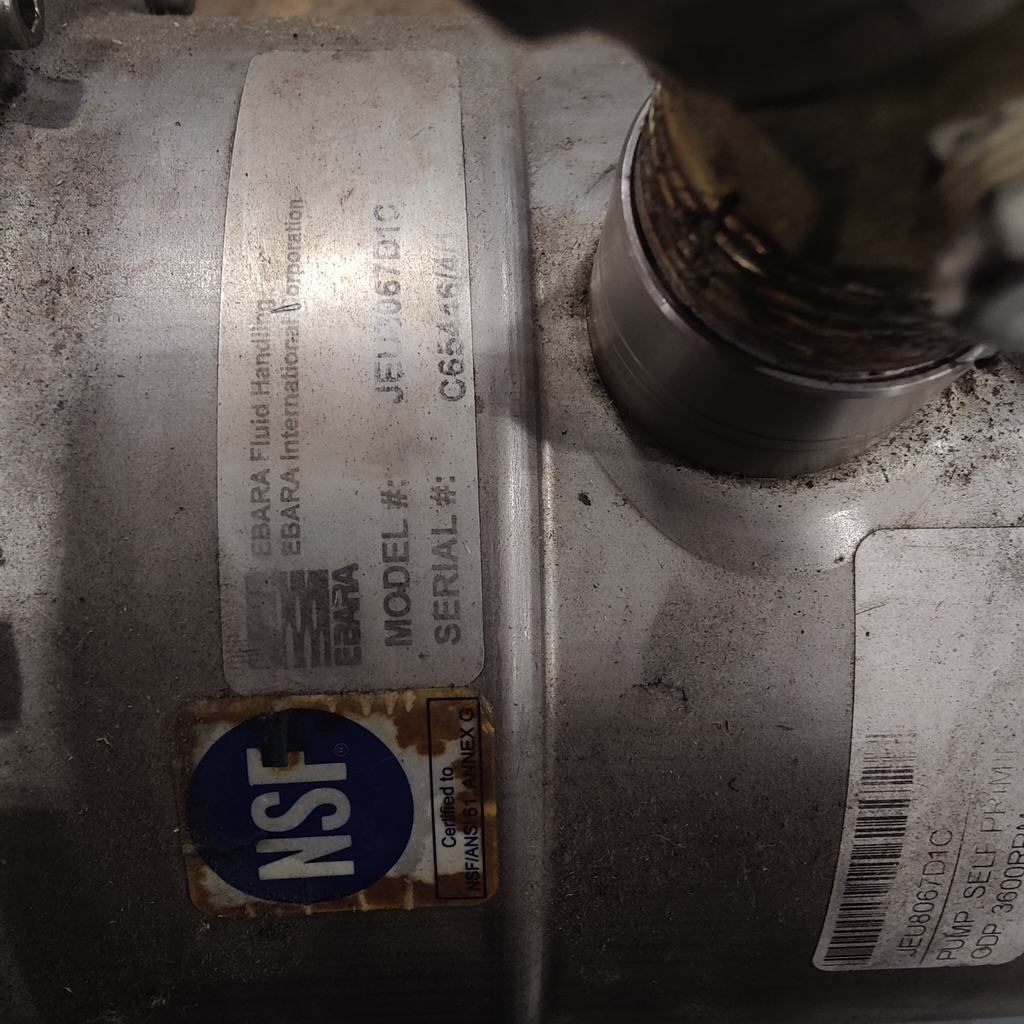 EPD-7AS1|EBARA Pro-Drainer automatic sump pump 3/4 hp 115VAC