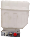 12 VDC Single Acting w/1 Gallon Plastic Tank (Parts Only)|