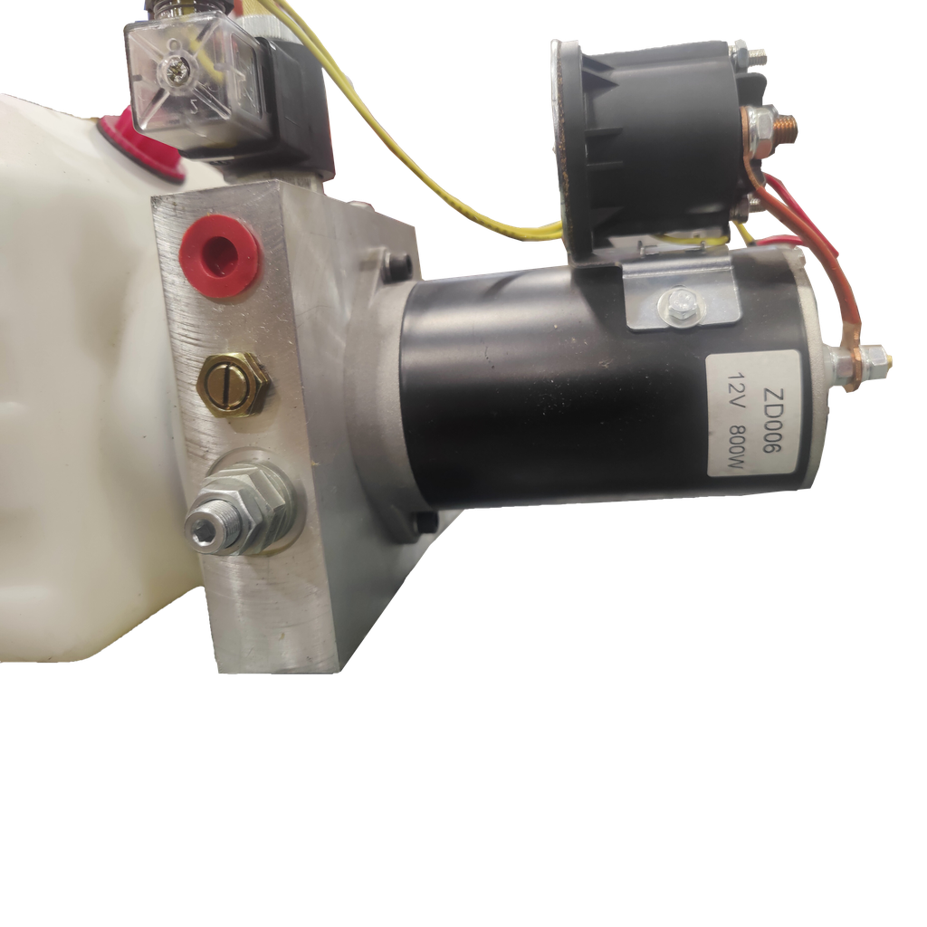 12 VDC Single Acting  w/1 Gallon Plastic Tank|
