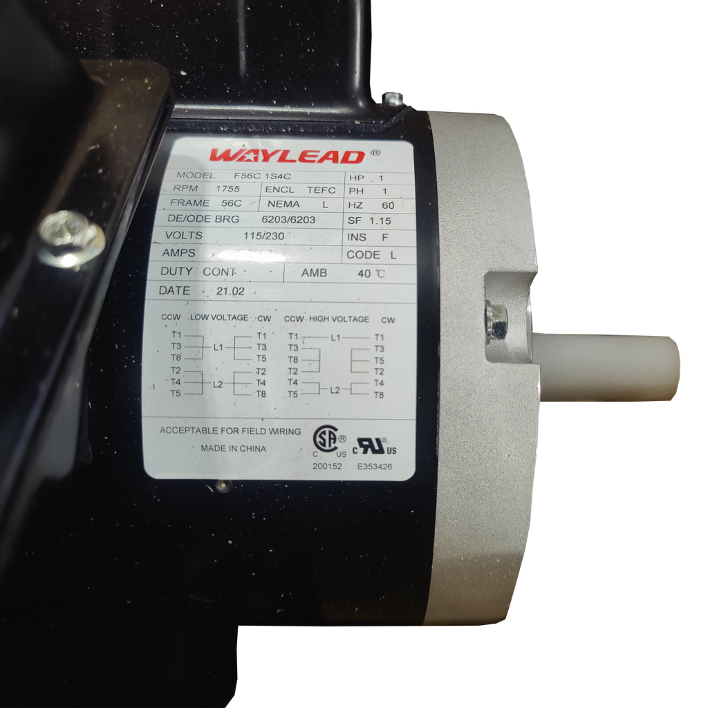 F56C 1S4C|Premium 56C Aluminum Motors - Techtop Canada Electric Motors