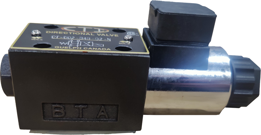 CT-G02-B4B-D2-N|D03 valve, 2 position, 24VDC DIN valve