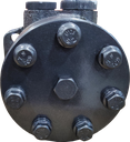 SMRS-05-A-08-D-2-C-A|125 CC SAE A mount motor with 1.25" 14T splined shaft #10 orb offset ports 