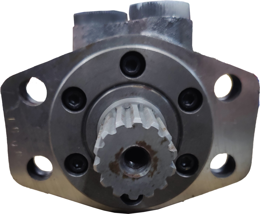 SMRS-05-A-08-D-2-C-A|125 CC SAE A mount motor with 1.25" 14T splined shaft #10 orb offset ports 