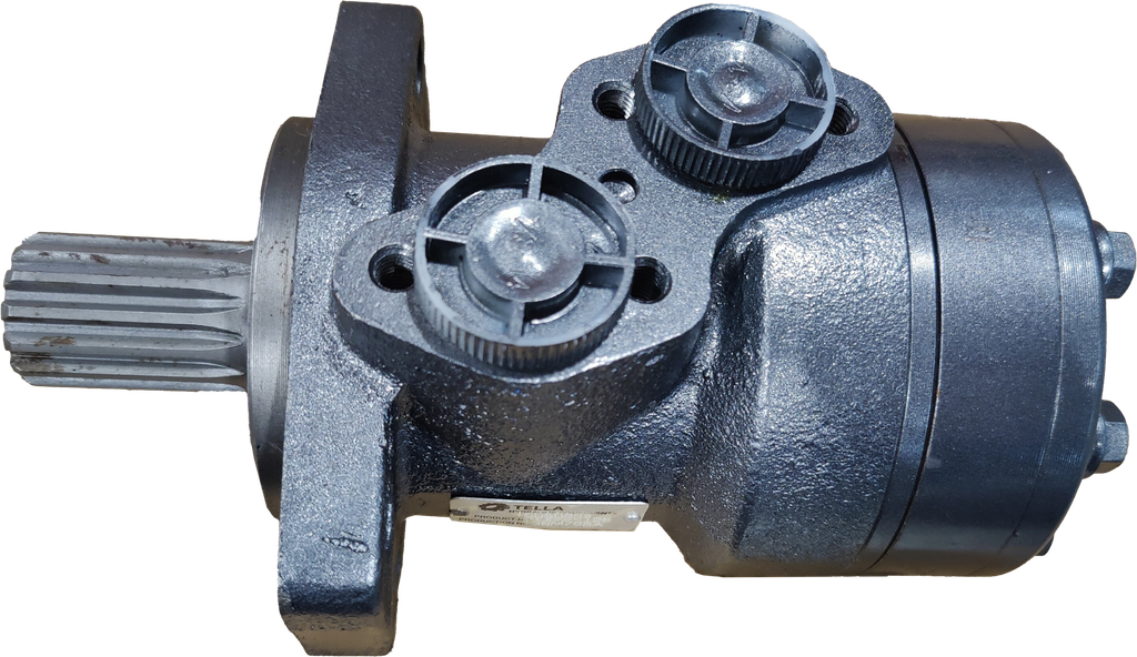 SMRS-05-A-08-D-2-C-A|125 CC SAE A mount motor with 1.25" 14T splined shaft #10 orb offset ports 