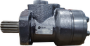 SMRS-05-A-08-D-2-C-A|125 CC SAE A mount motor with 1.25" 14T splined shaft #10 orb offset ports 