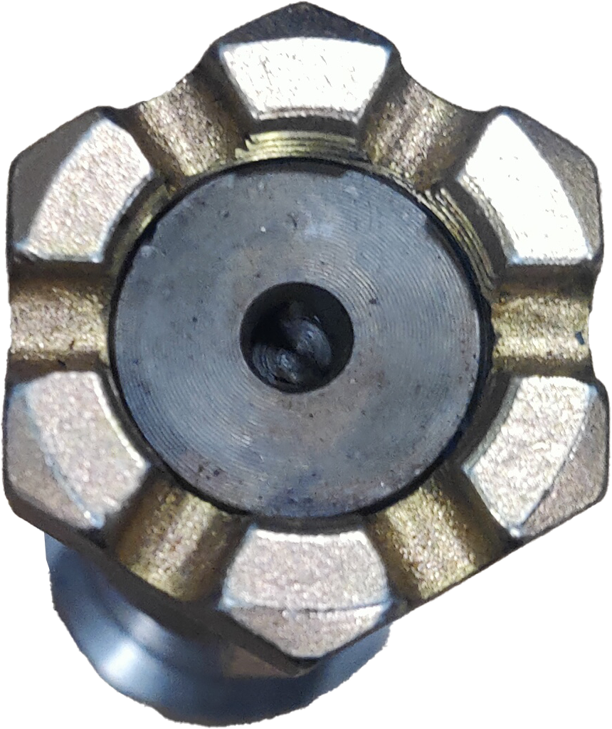 Keyed Shaft|HGPS6TK|Hydraulic Gear Pump Shaft, Keyed, 6 Teeth, 1.5 DIA