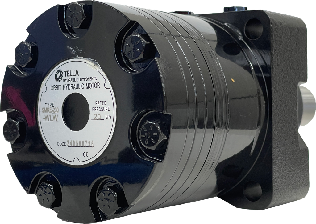 SMRE-230-WLW|230 cc Wheel Motor, 1 1/2 keyed shaft, counterclockwise rotation