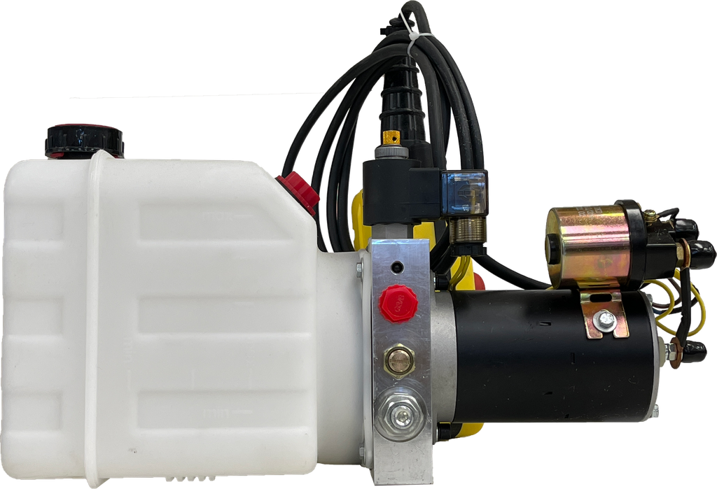 Power Unit Single Acting- 0.5 cc/rev - 2500 psi relief setting - 12 VDC (PU12BX-03-2500-C-A2)