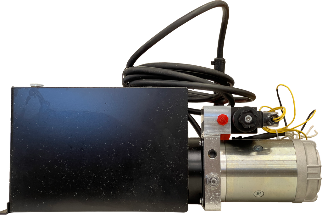 Power Unit 12 Volt Double Acting 2 GPM@ 0 psi, 15 ft cable, 4 button - special