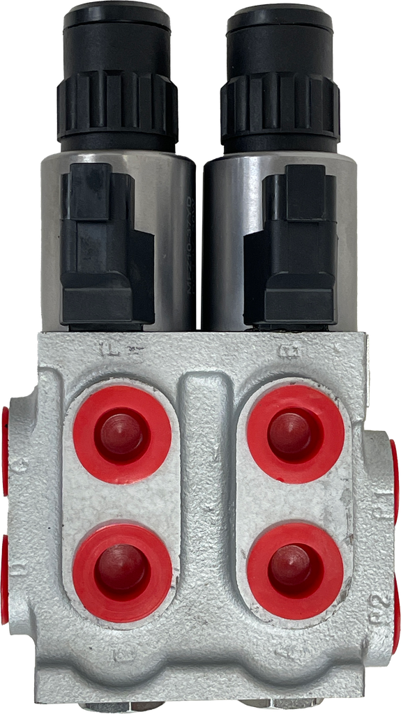 DBL-DVTER-SAE8-D12-AFD|Double 6 way Diverter 12 VDC - Deutsch