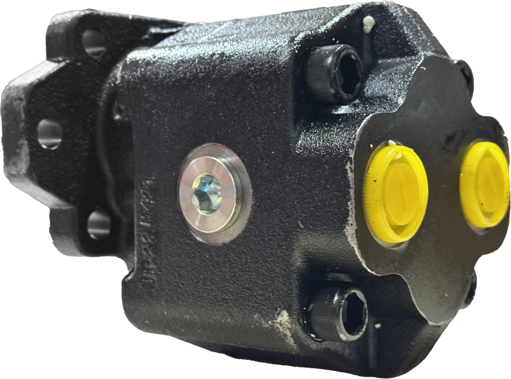 M20A842FEAB2043 | M20 Hydraulic Gear Motor 63cc SAE BB 1" dia. shaft SAE B 2/4 bolt mount, 3/4" ORB ports