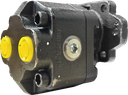 M20A842FEAB2043 | M20 Hydraulic Gear Motor 63cc SAE BB 1" dia. shaft SAE B 2/4 bolt mount, 3/4" ORB ports