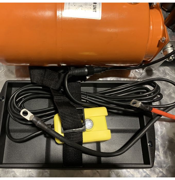 Single acting power unit