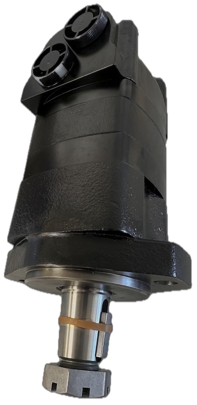 629AG00161A Danfoss Equivalent Geroler Motor 130 cc, 2 Bolt-A mtg, 7/8-14 UNF-2B SAE O-ring stagger side port, 1/1/4" Tapper (1:8) shaft MC2130AC03AA0100010000000ABAAB Direct Replacement to 104-4100-006 Painted Black 8.00 Cubic Inch