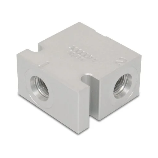 Hydraforce 7024280 Manifold Valve Body Housing, 2-Way, #8 SAE Ports, Size 10