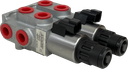 DBL-DVTER-SAE8-D12-AFD|Double 6 way Diverter 12 VDC - Deutsch