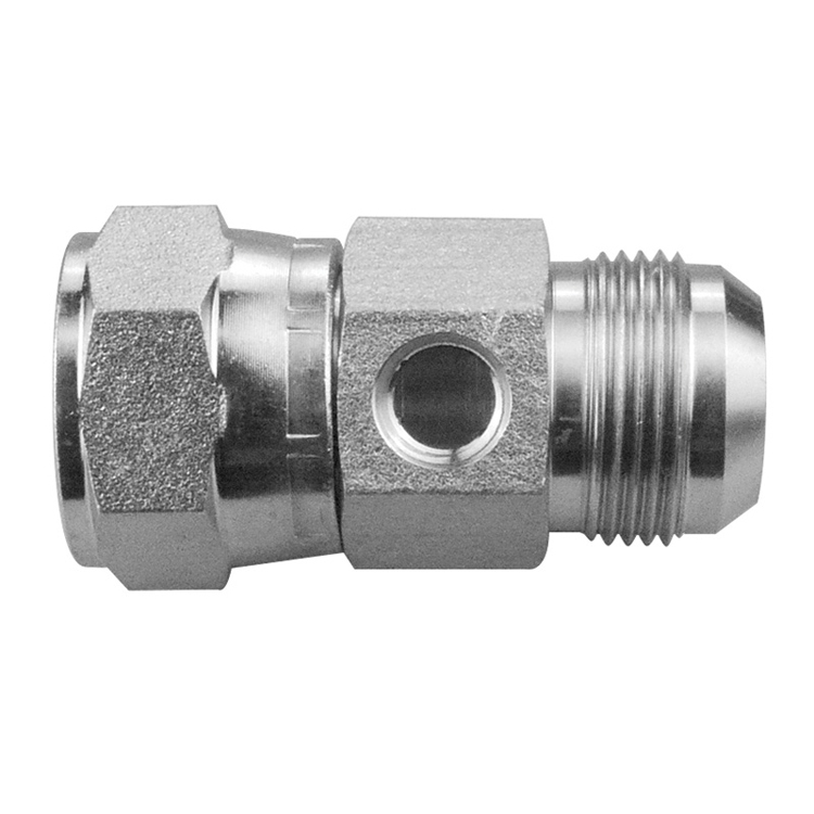 T051508-08-08-04 3/4-16 JIC CONNECTOR C/W 1/4" FEMALE PIPE (NPT) PORT