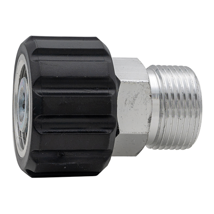 PW-SMKF 15 MM TUBE M22 X 1.5 MALE SIMONIZ THREAD TO 14 MM TUBE M22 X 1.5 FEMALE KARCHER THREAD PRESSURE WASH ADAPTER