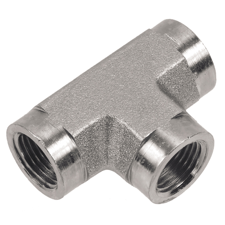 08T88SS-12-12 3/4" TYPE 316 STAINLESS STEEL FEMALE PIPE (NPTF) TEE