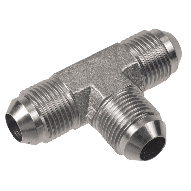 15T55-06-06 / 2603-06-06-06 9/16-18 MALE JIC 37° FLARE UNION TEE
