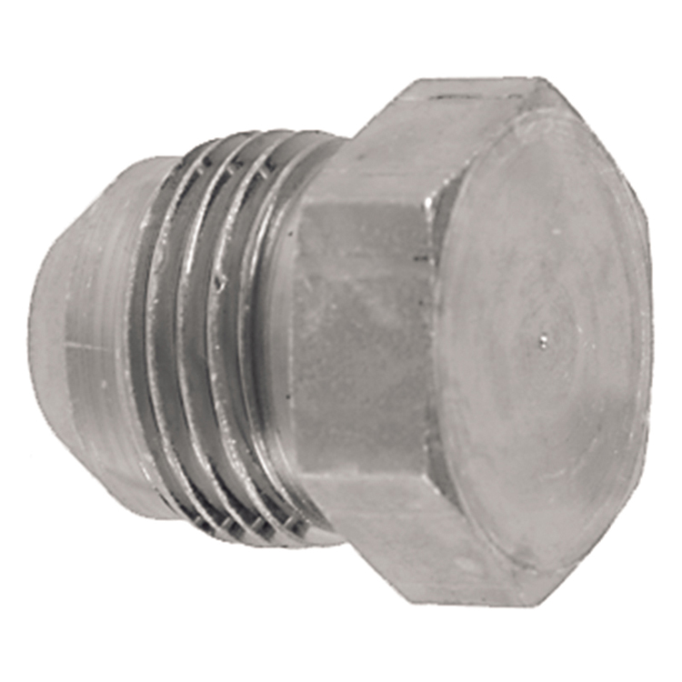 1500SS-06 9/16-18 TYPE 316 STAINLESS STEEL JIC 37° FLARE PLUG