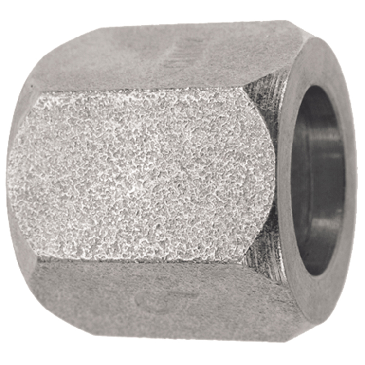0035SS-12 1-1/16-12 TYPE 316 STAINLESS STEEL JIC 37° FLARE TUBE NUT