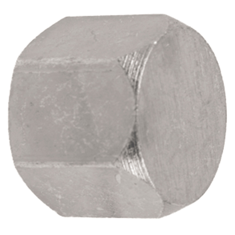 0500SS-06 9/16-18 TYPE 316 STAINLESS STEEL JIC 37° FLARE CAP