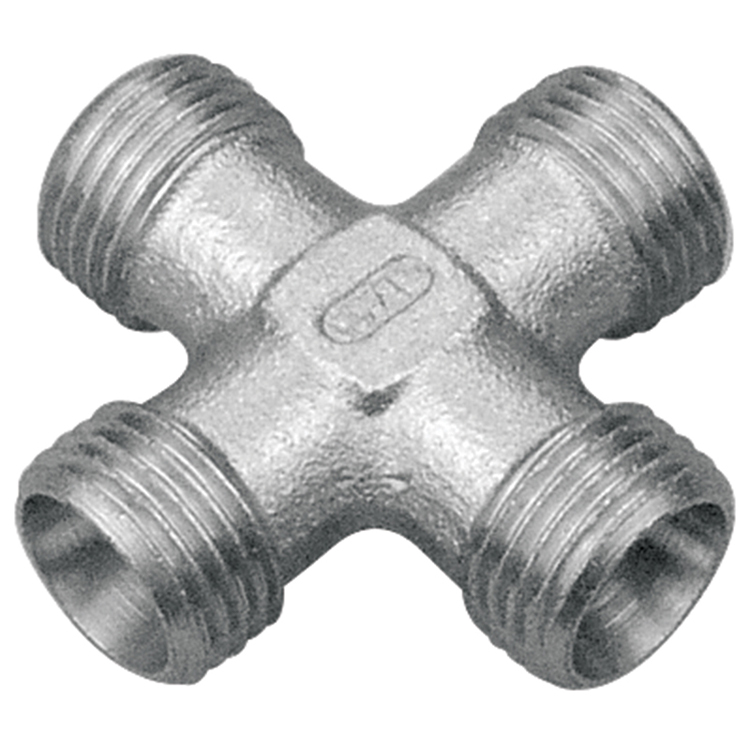 73X73S-10-10 10 MM S SERIES MALE METRIC DIN 2353 CROSS