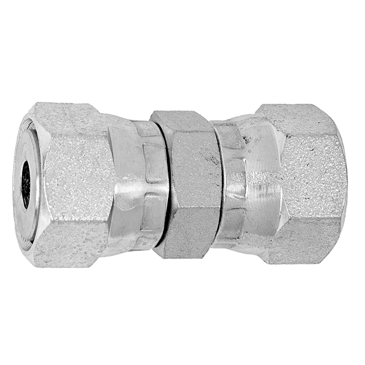 83083SW-06-06 11/16-16 FEMALE O-RING FACE SEAL SWIVEL UNION