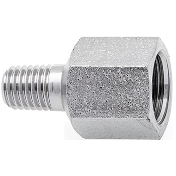 1608GR-01-02 1/4-28 TAPER MALE GREASE SAE-LT THREAD TO 1/8" FEMALE PIPE (NPTF) STEEL CONNECTOR