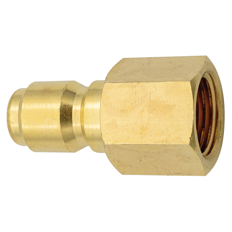 CPST12B 1" BRASS STRAIGHT-THROUGH NIPPLE WITH FEMALE PIPE (NPT) THREAD