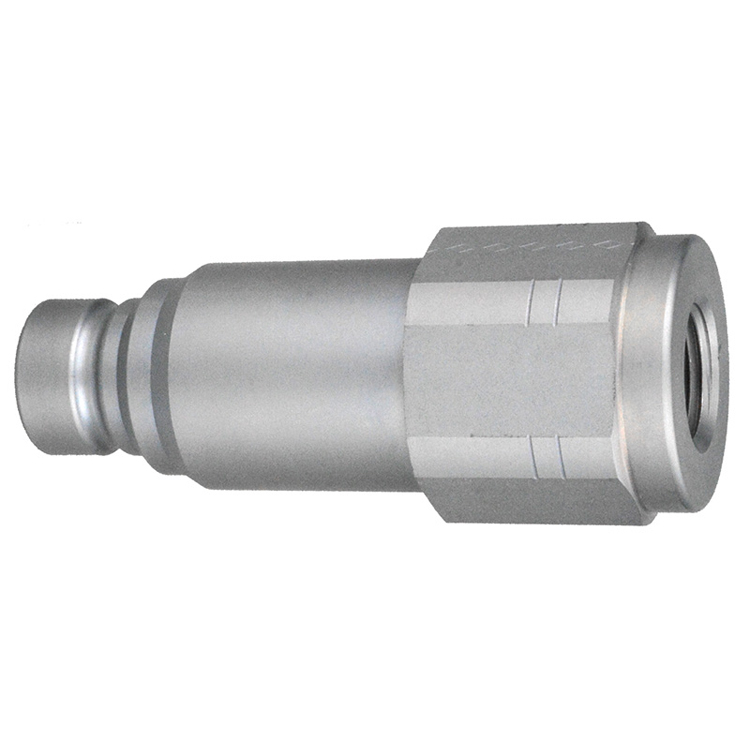 C702CP-08-08 1/2" C700 SERIES FLUSH-FACE HYDRAULIC CONNECT UNDER PRESSURE NIPPLE WITH FEMALE PIPE (NPTF) THREAD