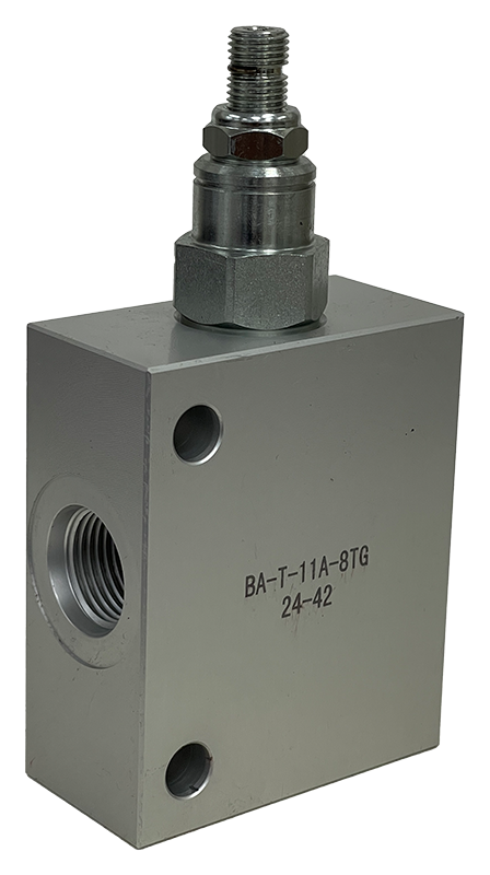 PPDB-LAN-A8T|Pilot Operated Reducing/Relieving T-11A 100-3000 PSI, 0 to 10GPM with SAE8 Aluminium Body