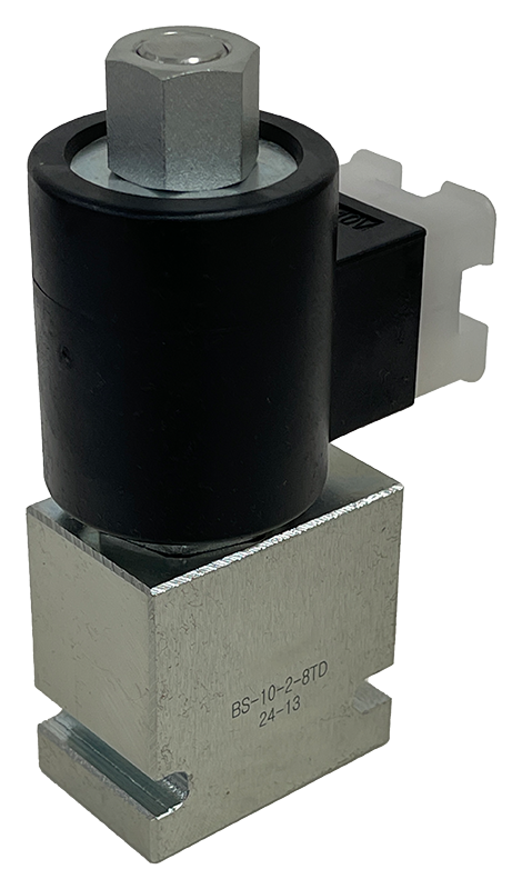 SV2-10-2NORP-N-110HA-S8T|10-2 2-Way 2-Position Solenoid Valve, 110VAC Din, with SAE 8 Body Normally Open