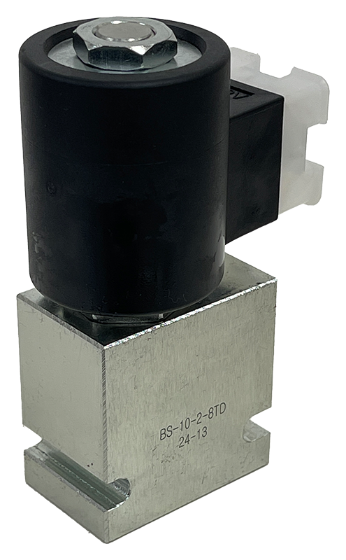 SV2-10-2NCRP-N-12-HD-S8T|10-2 2-Way 2-Position Solenoid Valve, 12VDC Din, with SAE 8 Body Normally Closed