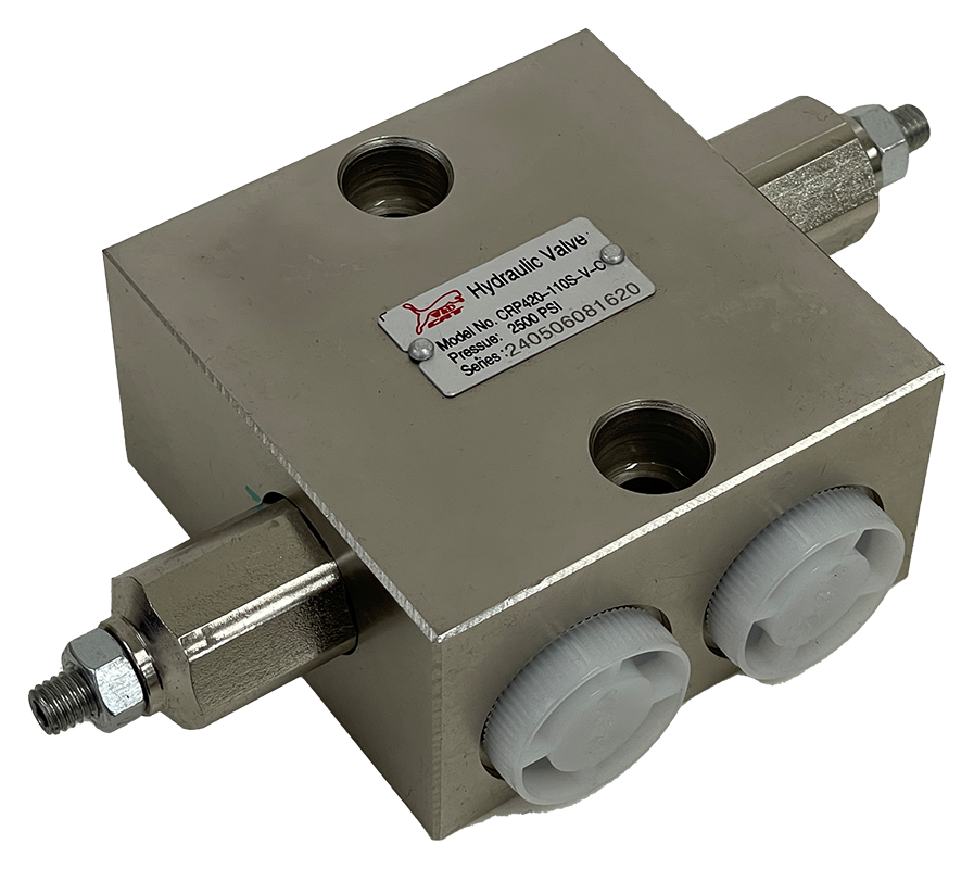 CRP420-1-10S-V-C (Crossport Relief Valve 10 ORB Ports 500 - 3000 PSI)|Crossport Relief Valve 10 ORB Ports 500 - 3000 PSI