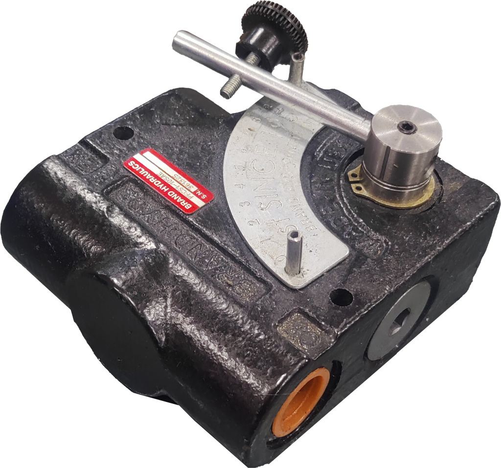 PFC51-10SAE (Brand 16 GPM Pressure Compensated Flow Control, 10 SAE ports - Painted Black)|Brand 16 GPM Pressure Compensated Flow Control, 10 SAE ports - Painted Black